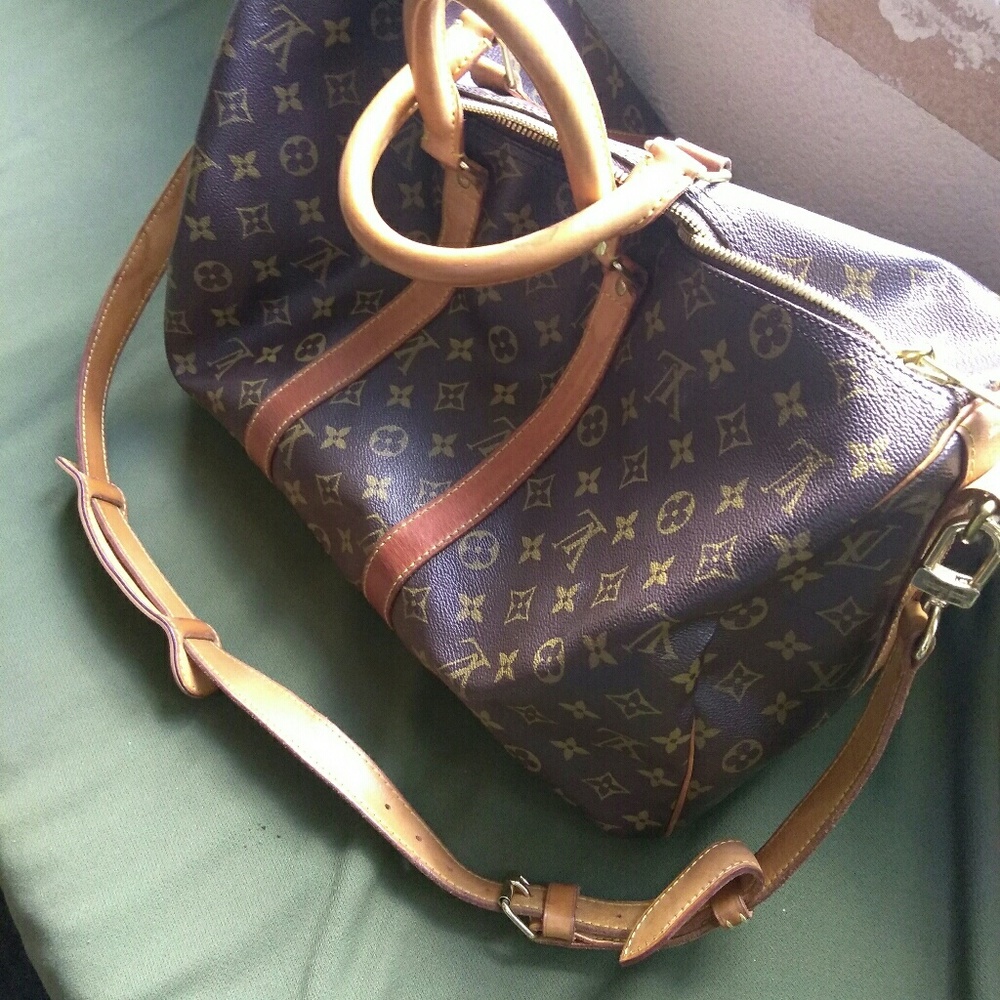Louis Vuitton keep all 45 duffle bag